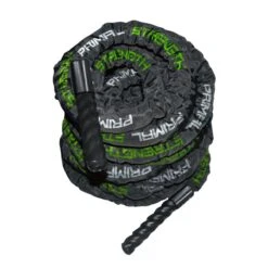 Primal Performance Series Black Gloss Canvas Battle Rope