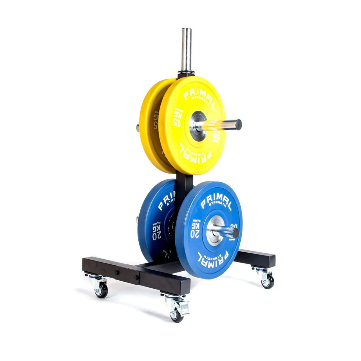 Primal Pro Series Bumper Plate Rack With Wheels 4 Primal Pro Series Bumper Plate Rack With Wheels - Image 2