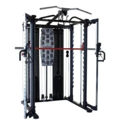 Inspire Full Smith Cage System (with Bench, Leg Extension And Preacher Curl) -Fitness Equipment Store img 19 scs 45right compressor