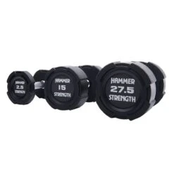 Hammer Strength Dumbbells - Rubber