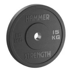 Hammer Strength Rubber Bumper Plate Packs -Fitness Equipment Store img 20 hs srbp black 15kg compressor