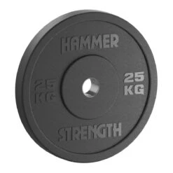 Hammer Strength Rubber Bumper Plate Packs -Fitness Equipment Store img 20 hs srbp black 25kg compressor