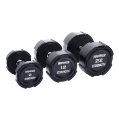 Hammer Strength Urethane Dumbbells