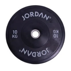 Jordan Olympic HG Black Rubber Bumper Plates (5kg - 25kg) -Fitness Equipment Store img 20 jlbrtp2 10kg opti