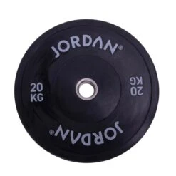 Jordan Olympic HG Black Rubber Bumper Plates (5kg - 25kg) -Fitness Equipment Store img 20 jlbrtp2 20kg opti