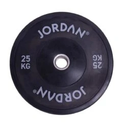 Jordan Olympic HG Black Rubber Bumper Plates (5kg - 25kg) -Fitness Equipment Store img 20 jlbrtp2 25kg opti 1