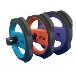 Jordan Ignite Pump X Urethane Studio Barbell Set 11 Jordan Ignite Pump X Urethane Studio Barbell Set -Fitness Equipment Store img 20 jtispsu3 plates close opti