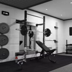 Exigo Performance Wall Mounted E70 Folding Rack - Base Unit -Fitness Equipment Store img 20 xf 1361 foldingrack room