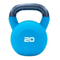 Jordan Coloured Neoprene Kettlebells (4kg - 40kg) -Fitness Equipment Store img 21 jtkbcn2 20 teal opti
