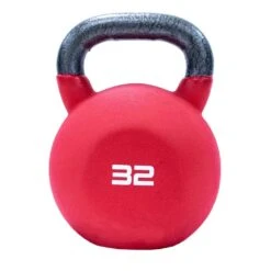 Jordan Coloured Neoprene Kettlebells (4kg - 40kg) -Fitness Equipment Store img 21 jtkbcn2 32 red opti