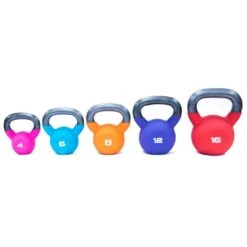 Jordan Coloured Neoprene Kettlebells (4kg - 40kg)