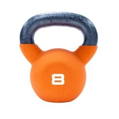 Jordan Coloured Neoprene Kettlebells (4kg - 40kg) -Fitness Equipment Store img 21 jtkbcn2 8 orange opti