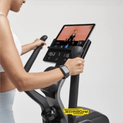 Technogym Elliptical - Ex Showroom Display -Fitness Equipment Store img 21 technoelliptical woman opti