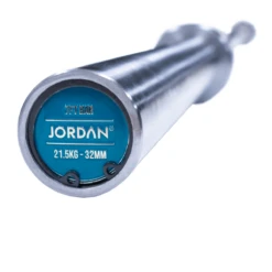 Jordan Steel Series Olympic Bars With Bearings (5ft / 6ft / 7ft) -Fitness Equipment Store img 22 jf jtnb 7ft end opti