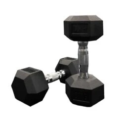Jordan Lifting Club Classic Rubber Hex Dumbbells