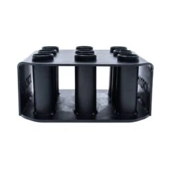 Jordan Olympic Bar Holder (Holds 9 Bars) -Fitness Equipment Store img 22 jtbr2 11 blk sidel opti