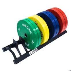 Jordan Olympic Training Plate Rack -Fitness Equipment Store img 22 jtrctpr2 blkdiscrack full opti 1