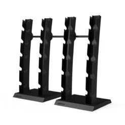 Jordan Vertical Dumbbell Racks (S-Series) -Fitness Equipment Store img 22 jtvdr4 blk empty45