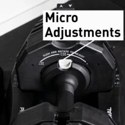 Primal Series 25kg Adjustable Dumbbell (Single) -Fitness Equipment Store img 22 pswd2000 25kg micro opti