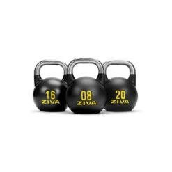 ZIVA Signature Competition Kettlebells (4kg - 36kg) 7 ZIVA Signature Competition Kettlebells (4kg - 36kg) -Fitness Equipment Store img 22 ziva sigsteelkb group opti