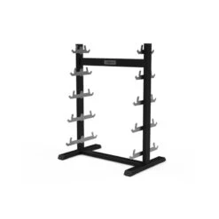 Jordan 10 Bar Straight Barbell Rack - Black