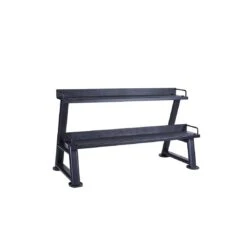 Jordan Kettlebell Rack (2 Tier) - Black