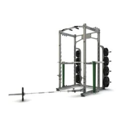 Jordan Power Rack With Attachments -Fitness Equipment Store img 23 jtpr power rack gry landmine opti