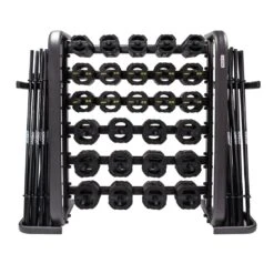 Jordan Studio Barbell Rack (Holds 30 Sets) Black -Fitness Equipment Store img 23 jtsbr 15 blk black opti