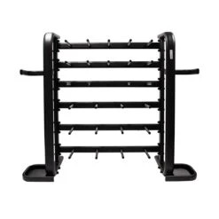 Jordan Studio Barbell Rack (Holds 30 Sets) Black
