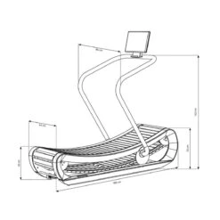 NOHRD Sprintbok Curved Treadmill -Fitness Equipment Store img 23 n sprintbok dimensions opti