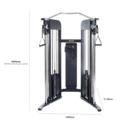 Wolverson Fitness Wolverson Compact Dual Adjustable Pulley System -Fitness Equipment Store img 23 wf compactdap dimensions opti