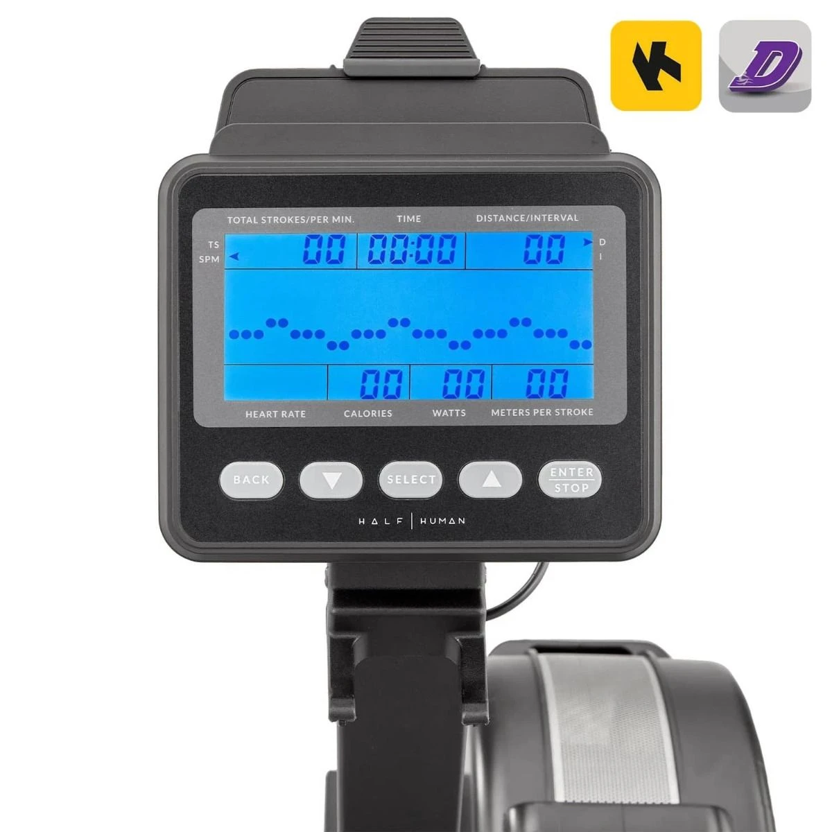 Half Human Air Rowing Machine 6 Half Human Air Rowing Machine - Image 4