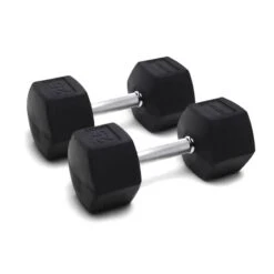 ZIVA XP Hex Rubber Dumbbell Sets