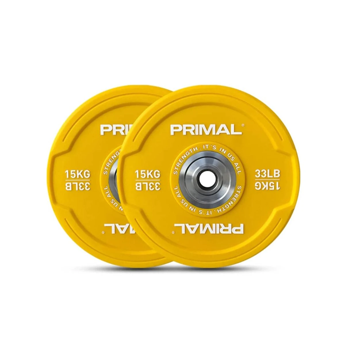 Primal Performance Series CPU Bumper Plate (Pairs) 5 Primal Performance Series CPU Bumper Plate (Pairs) - Image 3