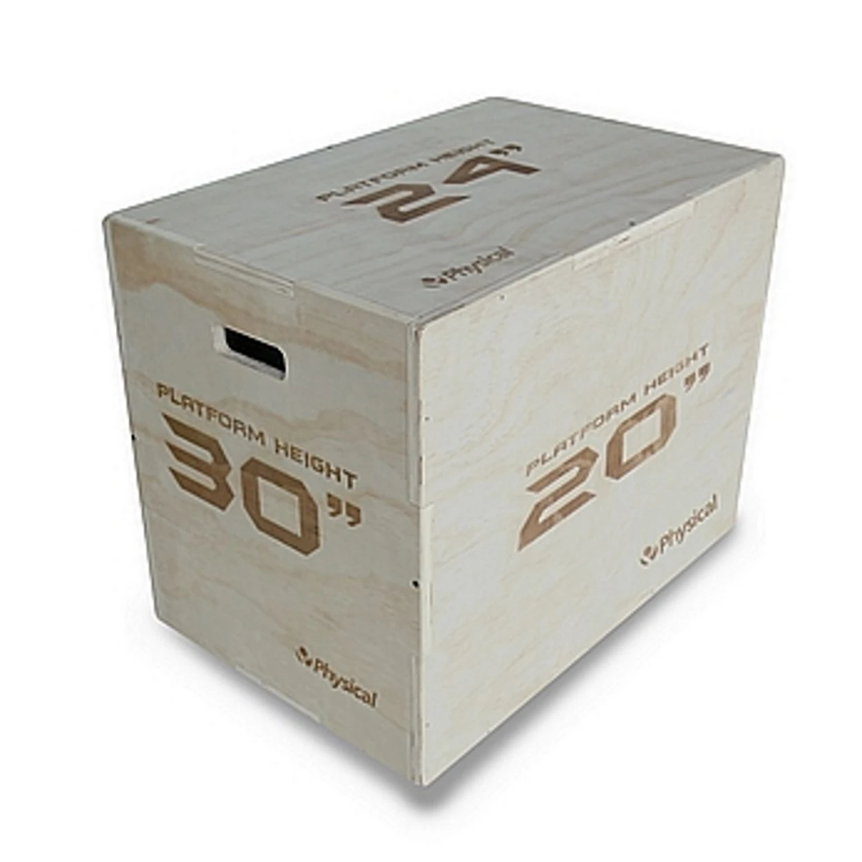 3-in-1 Wooden Plyo Box (Flat Packed) 3 3-in-1 Wooden Plyo Box (Flat Packed)