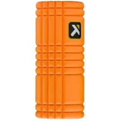 The GRID 1.0 Foam Roller (Orange) -Fitness Equipment Store img grdo standing