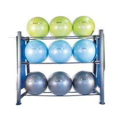 9 Stability Ball BOSU Mat Storage Rack -Fitness Equipment Store img br9 facing
