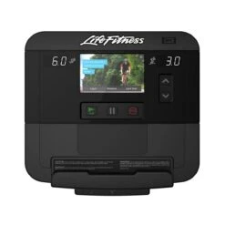 Life Fitness Club Series+ Recumbent Bike -Fitness Equipment Store img csplus console closeup 1