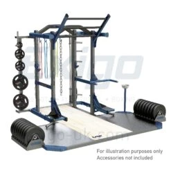 Exigo Olympic Elite Power Rack - 8ft -Fitness Equipment Store img elite power rack text