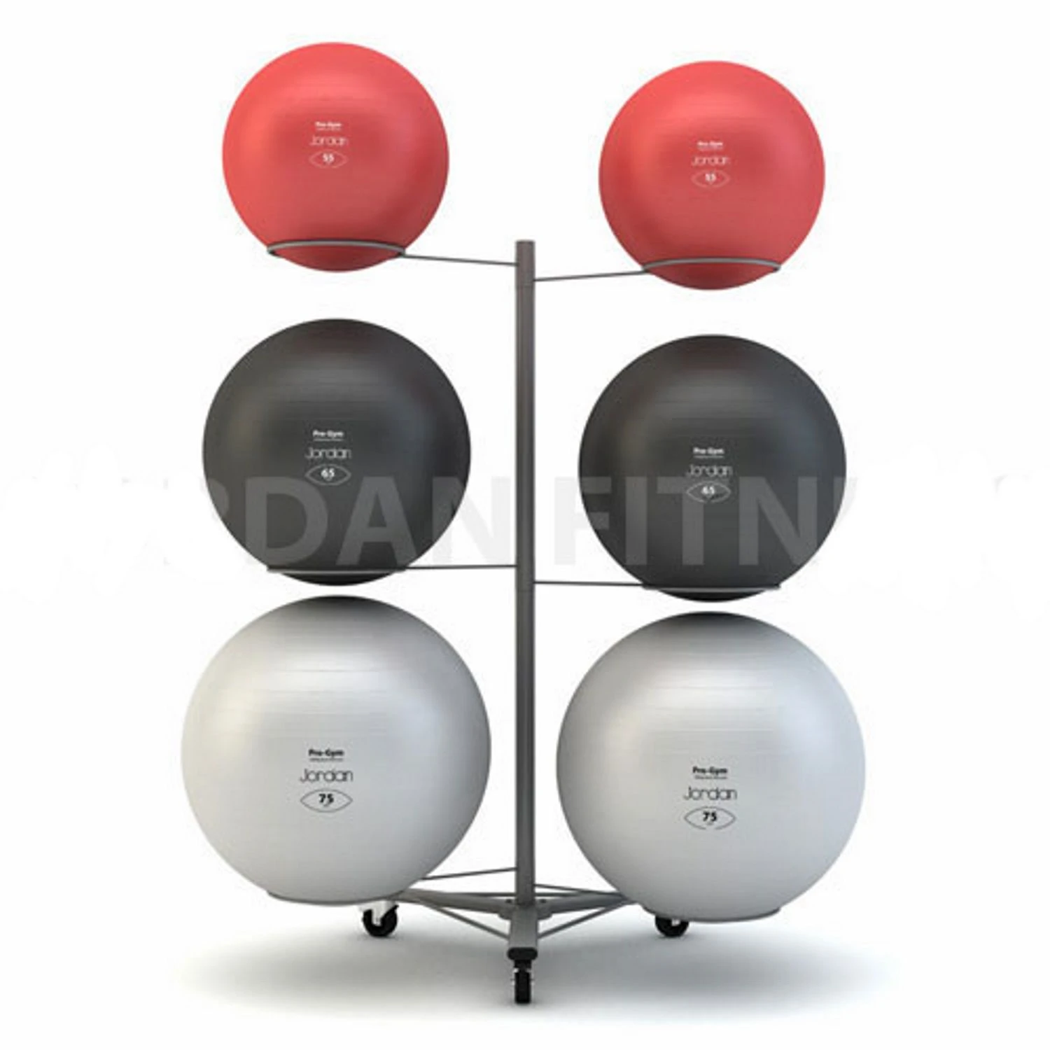 Jordan Fit Ball Rack - Holds 6 Balls 3 Jordan Fit Ball Rack - Holds 6 Balls