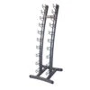 Upright Dumbbell Rack (Holds 10 Pairs) -Fitness Equipment Store img p10dr empty