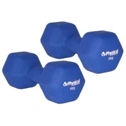 Physical Company Neo-Hex Dumbells Colour-Coded (1kg - 10kg) -Fitness Equipment Store img pn12k 1
