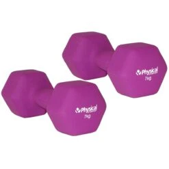 Physical Company Neo-Hex Dumbells Colour-Coded (1kg - 10kg) -Fitness Equipment Store img pn14k 1