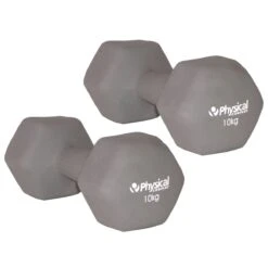 Physical Company Neo-Hex Dumbells Colour-Coded (1kg - 10kg) -Fitness Equipment Store img pn20k 1
