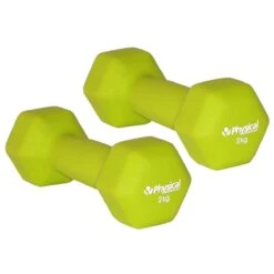 Physical Company Neo-Hex Dumbells Colour-Coded (1kg - 10kg) -Fitness Equipment Store img pn4k 1