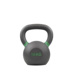 Primal Strength Commercial Premium Cast Kettlebells 4kg-40kg -Fitness Equipment Store img pswd0013 16kggreen