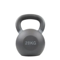 Primal Strength Commercial Premium Cast Kettlebells 4kg-40kg -Fitness Equipment Store img pswd0016 28kggrey