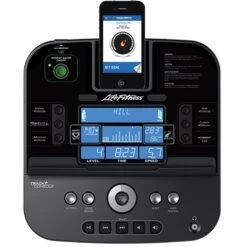 Life Fitness E5 Cross Trainer (Track Connect) -Fitness Equipment Store img trackplus console
